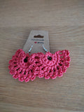 Boucles d'oreilles crochet corail
