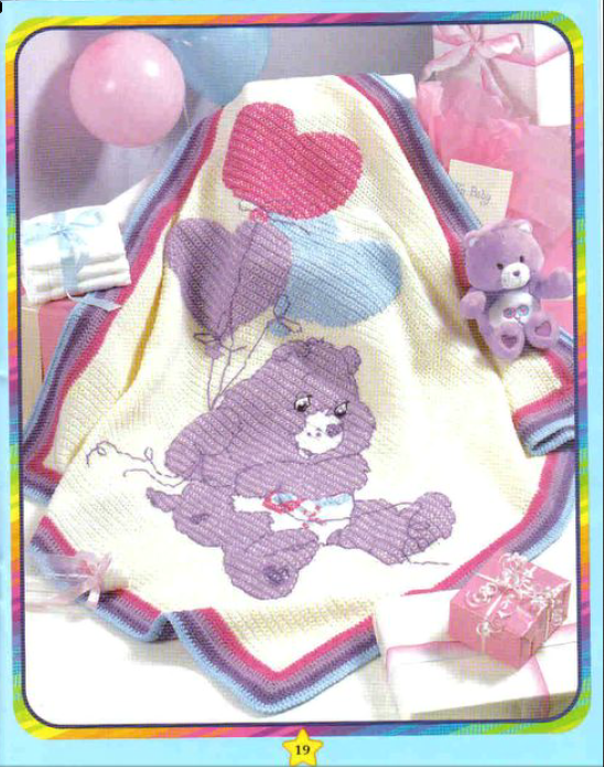 PDF numerique Ancienne Revue : Couverture Ours au Crochet - Les créations de Faby